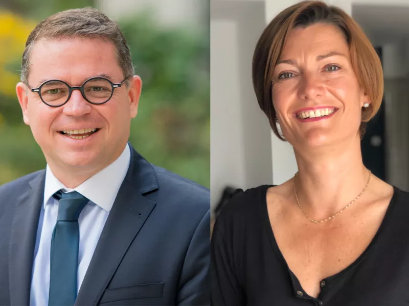 Damien Michallet & Aurélie Vernay - Conseillers départementaux
