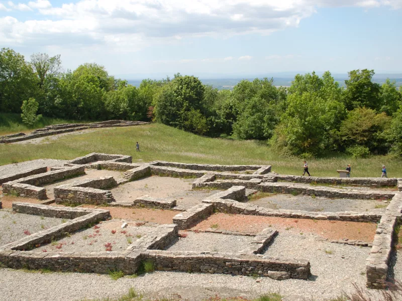 Le site archéologique de Larina.