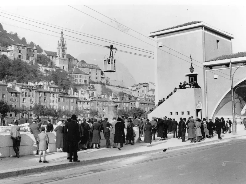 Téléphérique - Gare de départ - 1934