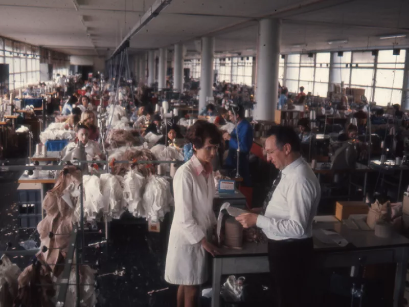 L'usine de Lou à Grenoble employait 1 200 salariées en 1968